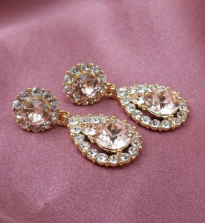 Sofia earrings - Silk (gold)