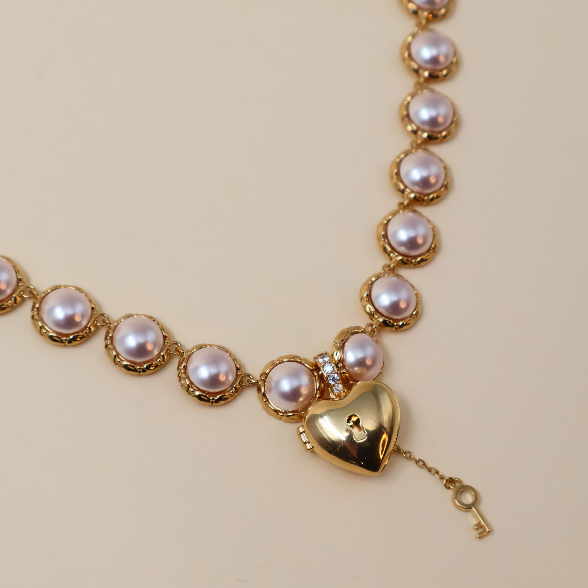 Victoria necklace – Rosaline + Secret locket charm